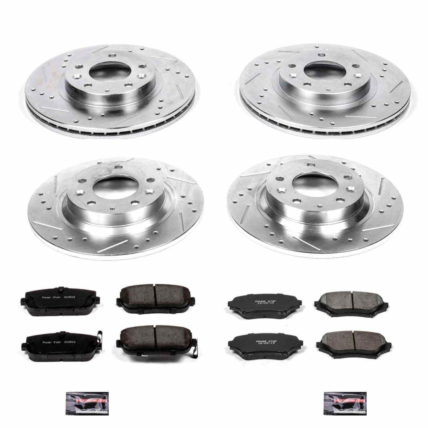 PowerStop Power Stop 06-15 Mazda MX-5 Miata Front & Rear Z23 Evolution Sport Brake Kit K4098