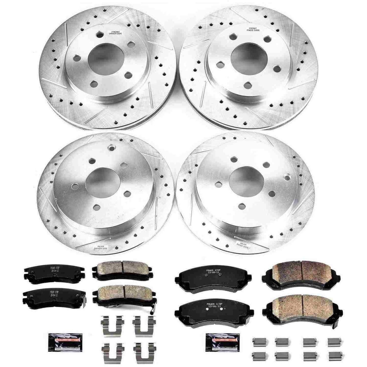 PowerStop Power Stop 02-07 Buick Rendezvous Front & Rear Z23 Evolution Sport Brake Kit K4382