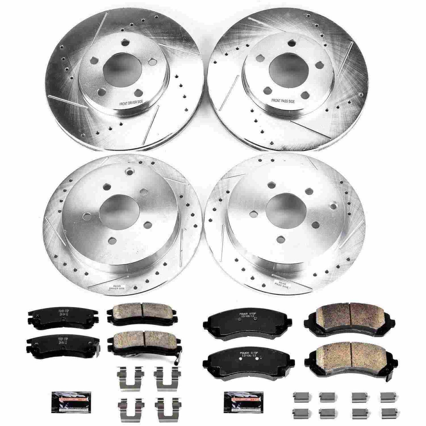 PowerStop Power Stop 02-06 Buick Rendezvous Front & Rear Z23 Evolution Sport Brake Kit K4383