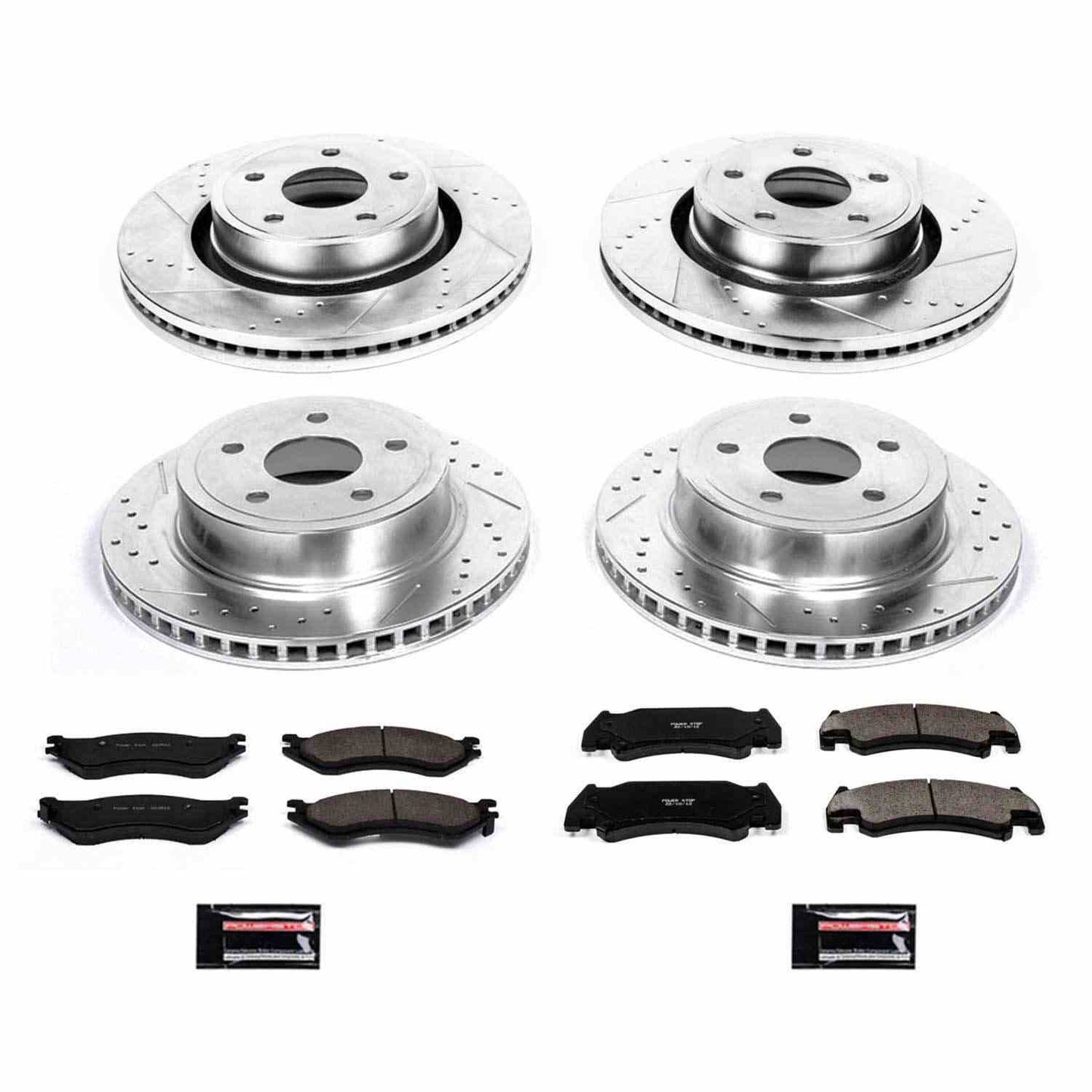 PowerStop Power Stop 05-06 Dodge Ram 1500 Front & Rear Z23 Evolution Sport Brake Kit K4386