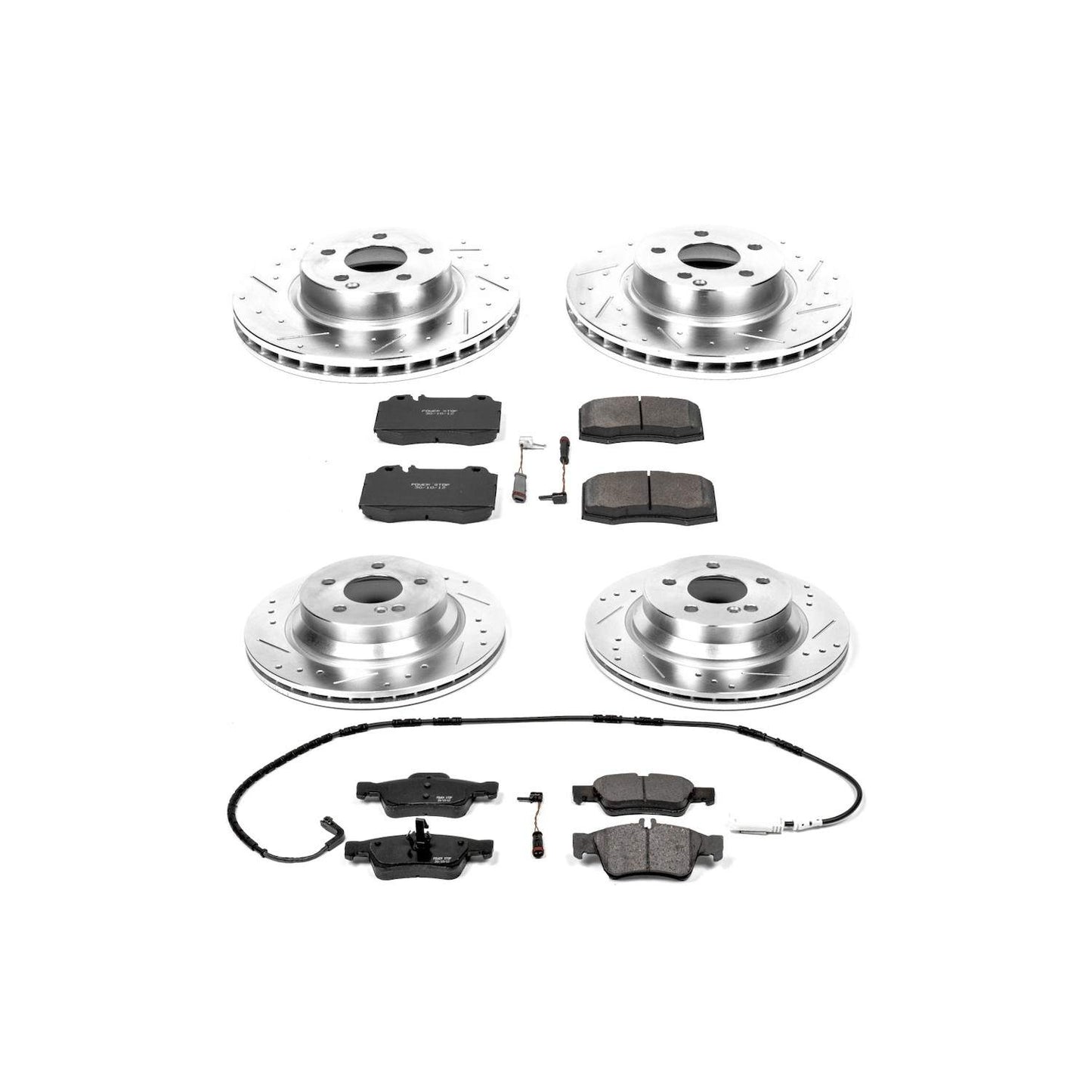 PowerStop Power Stop 03-06 Mercedes-Benz E500 Front & Rear Z23 Evolution Sport Brake Kit K4521