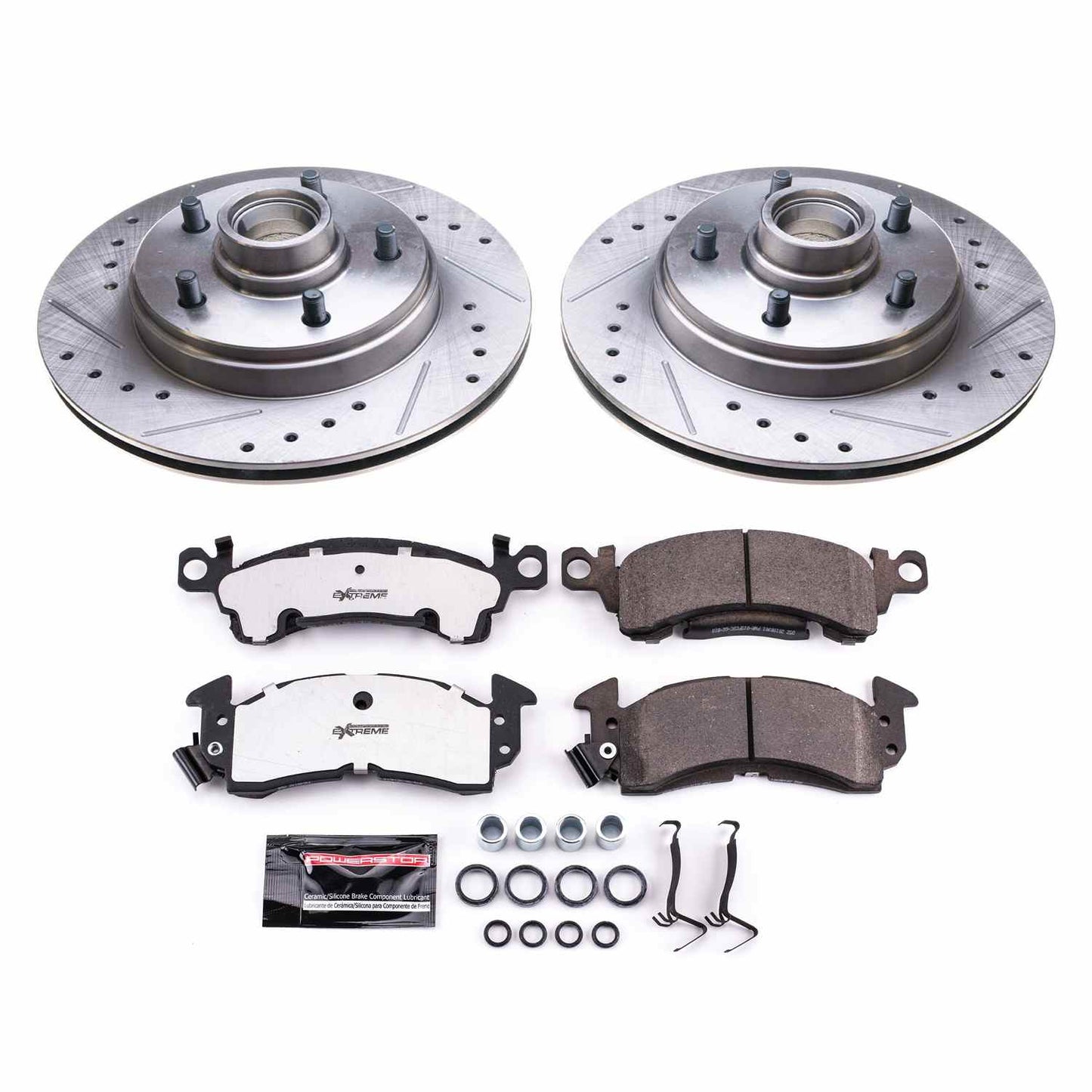 PowerStop Power Stop 85-89 Buick Electra Front Z26 Street Warrior Brake Kit K4535-26