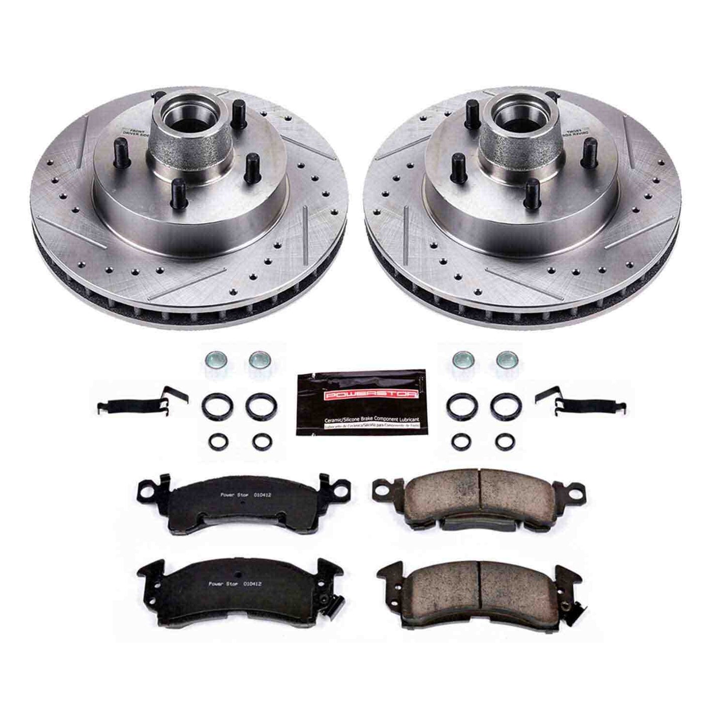 PowerStop Power Stop 71-73 Buick Centurion Front Z23 Evolution Sport Brake Kit K4539