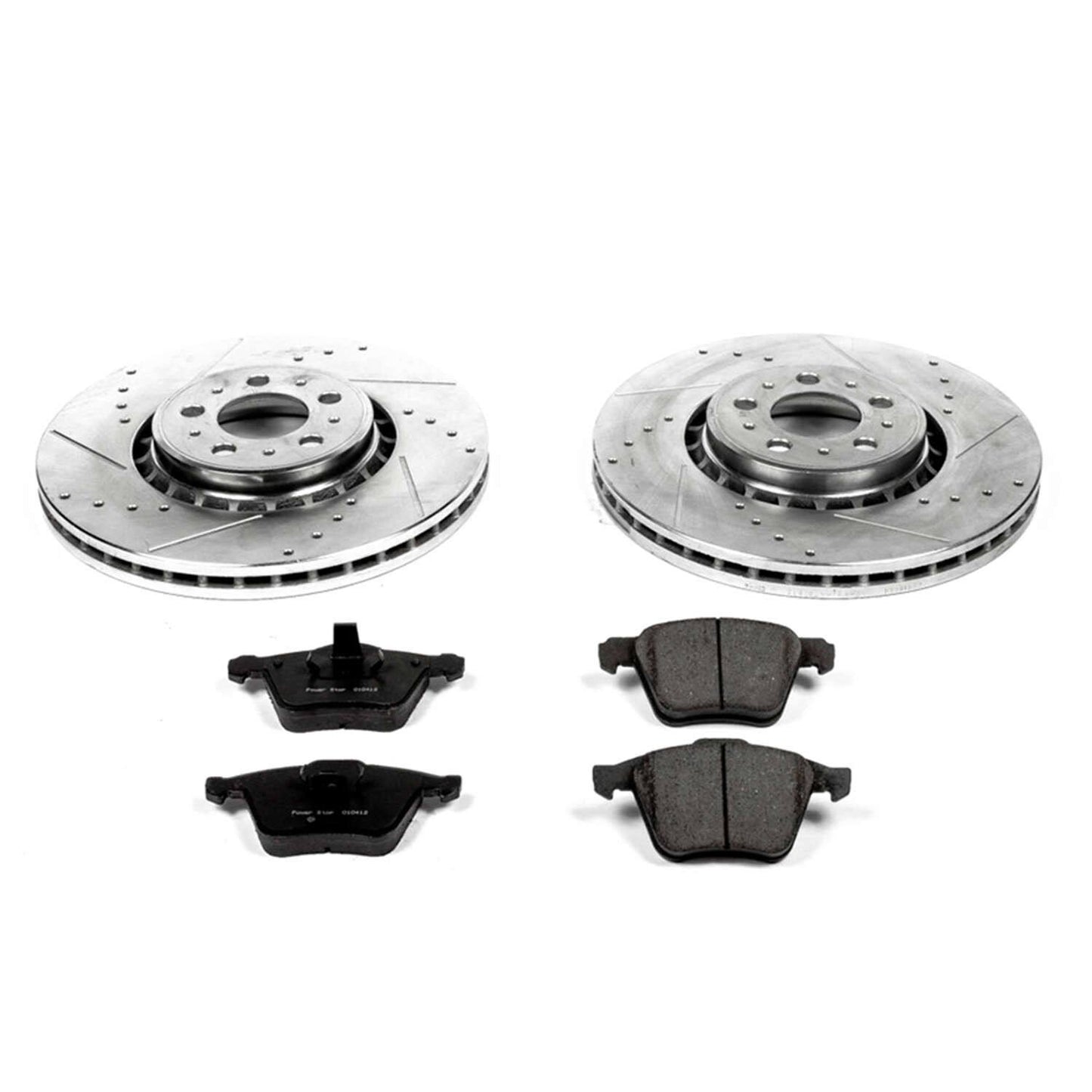 PowerStop Power Stop 03-14 Volvo XC90 Front Z23 Evolution Sport Brake Kit K4552