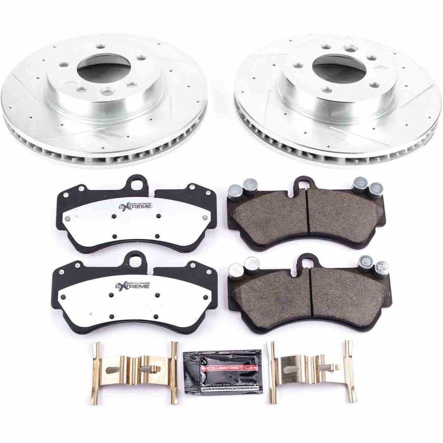 PowerStop Power Stop 04-06 Porsche Cayenne Front Z26 Street Warrior Brake Kit K4554-26