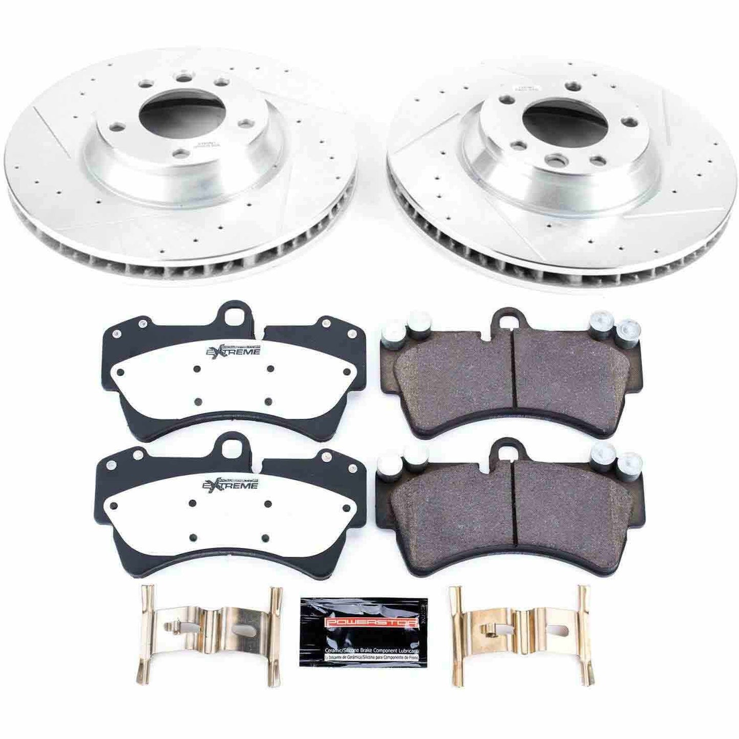 PowerStop Power Stop 07-15 Audi Q7 Front Z26 Street Warrior Brake Kit K4558-26