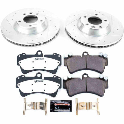 PowerStop Power Stop 07-15 Audi Q7 Front Z26 Street Warrior Brake Kit K4558-26