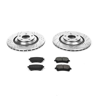 PowerStop Power Stop 05-11 Audi A6 Quattro Rear Z23 Evolution Sport Brake Kit K4567