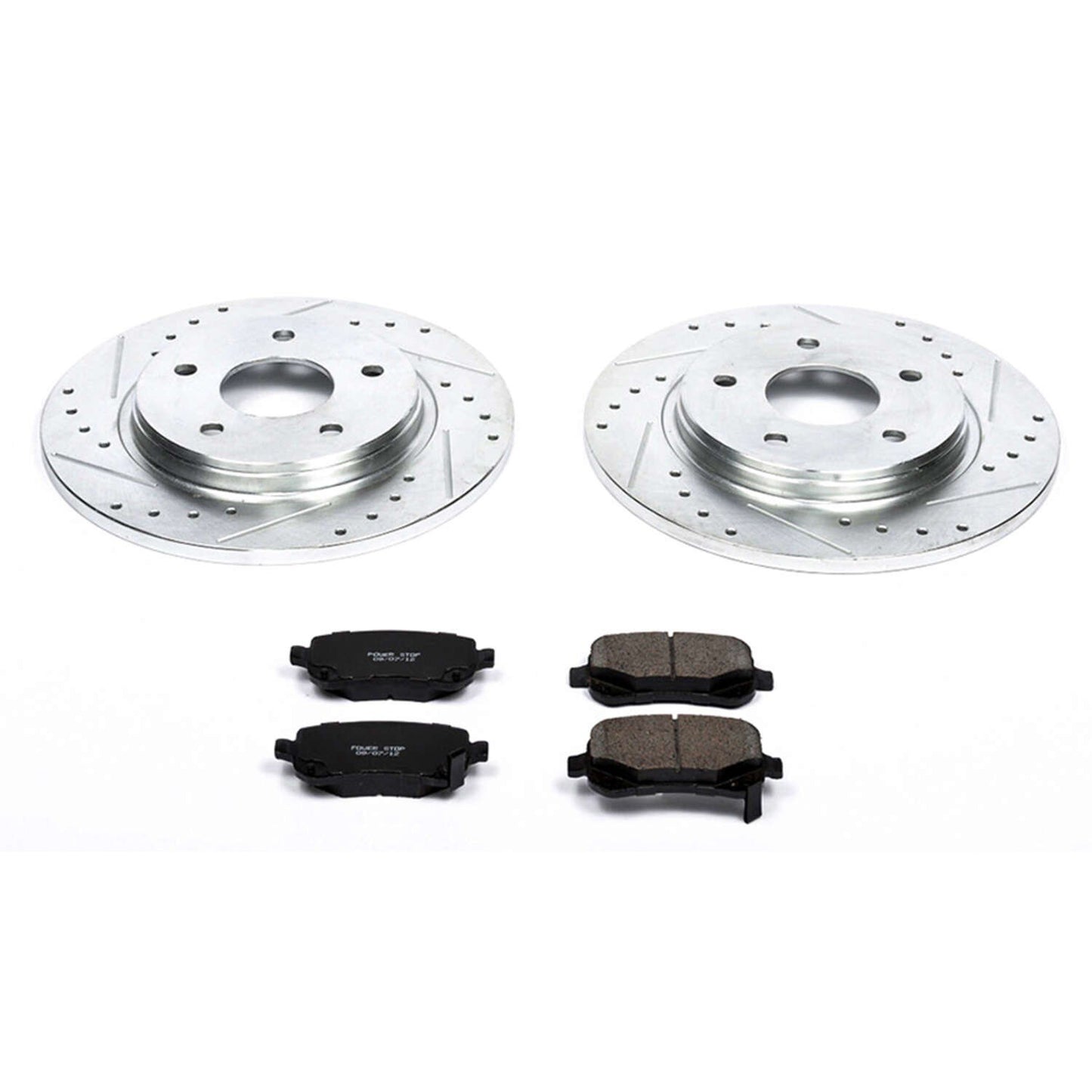PowerStop Power Stop 08-12 Chrysler Town & Country Rear Z23 Evolution Sport Brake Kit K4569