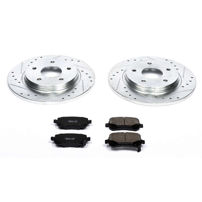 PowerStop Power Stop 08-12 Chrysler Town & Country Rear Z23 Evolution Sport Brake Kit K4569