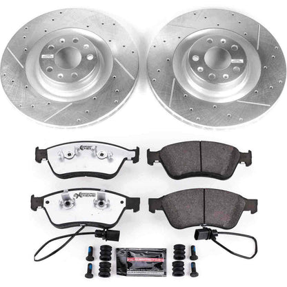 PowerStop Power Stop 09-11 Audi A6 Quattro Front Z26 Street Warrior Brake Kit K4570-26