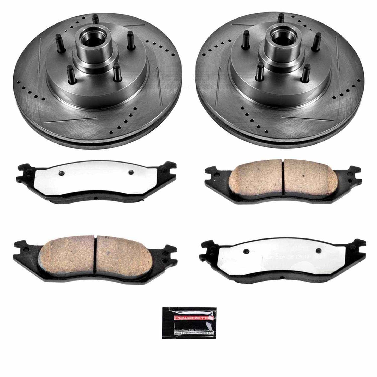PowerStop Power Stop 04-06 Ford E-150 Front Z36 Truck & Tow Brake Kit K4578-36