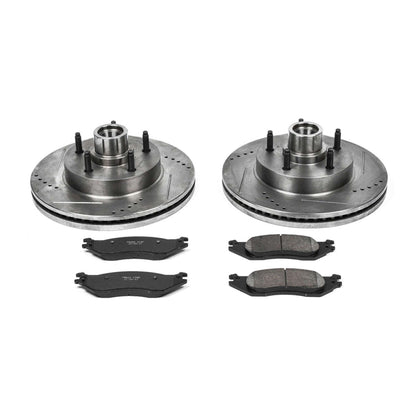 PowerStop Power Stop 04-06 Ford E-150 Front Z23 Evolution Sport Brake Kit K4578
