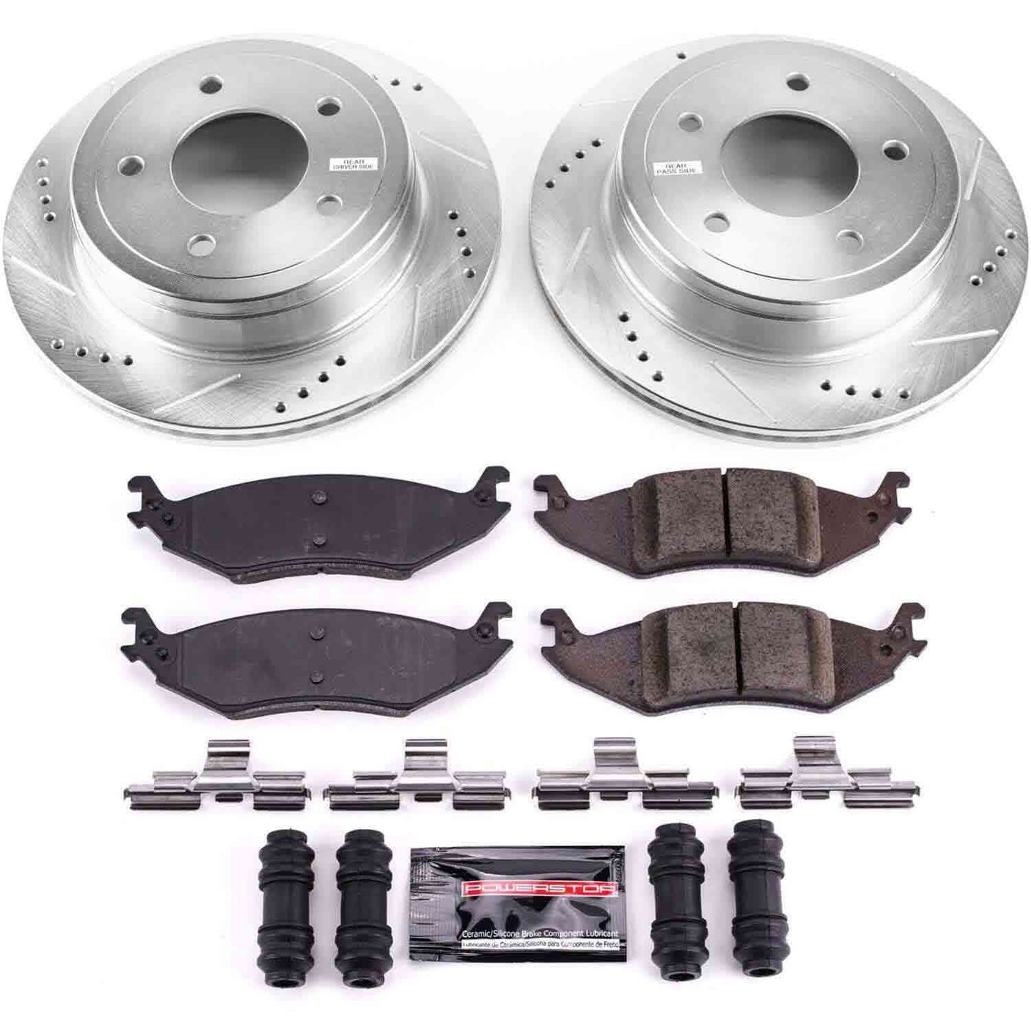 PowerStop Power Stop 04-06 Ford E-150 Rear Z23 Evolution Sport Brake Kit K4579