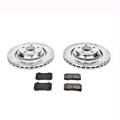PowerStop Power Stop 05-10 Chrysler 300 Rear Z23 Evolution Sport Brake Kit K4583