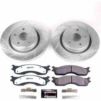 PowerStop Power Stop 2004 Dodge Ram 1500 Front Z36 Truck & Tow Brake Kit K4584-36