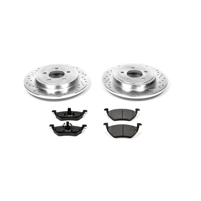 PowerStop Power Stop 05-08 Ford Escape Rear Z23 Evolution Sport Brake Kit K4585