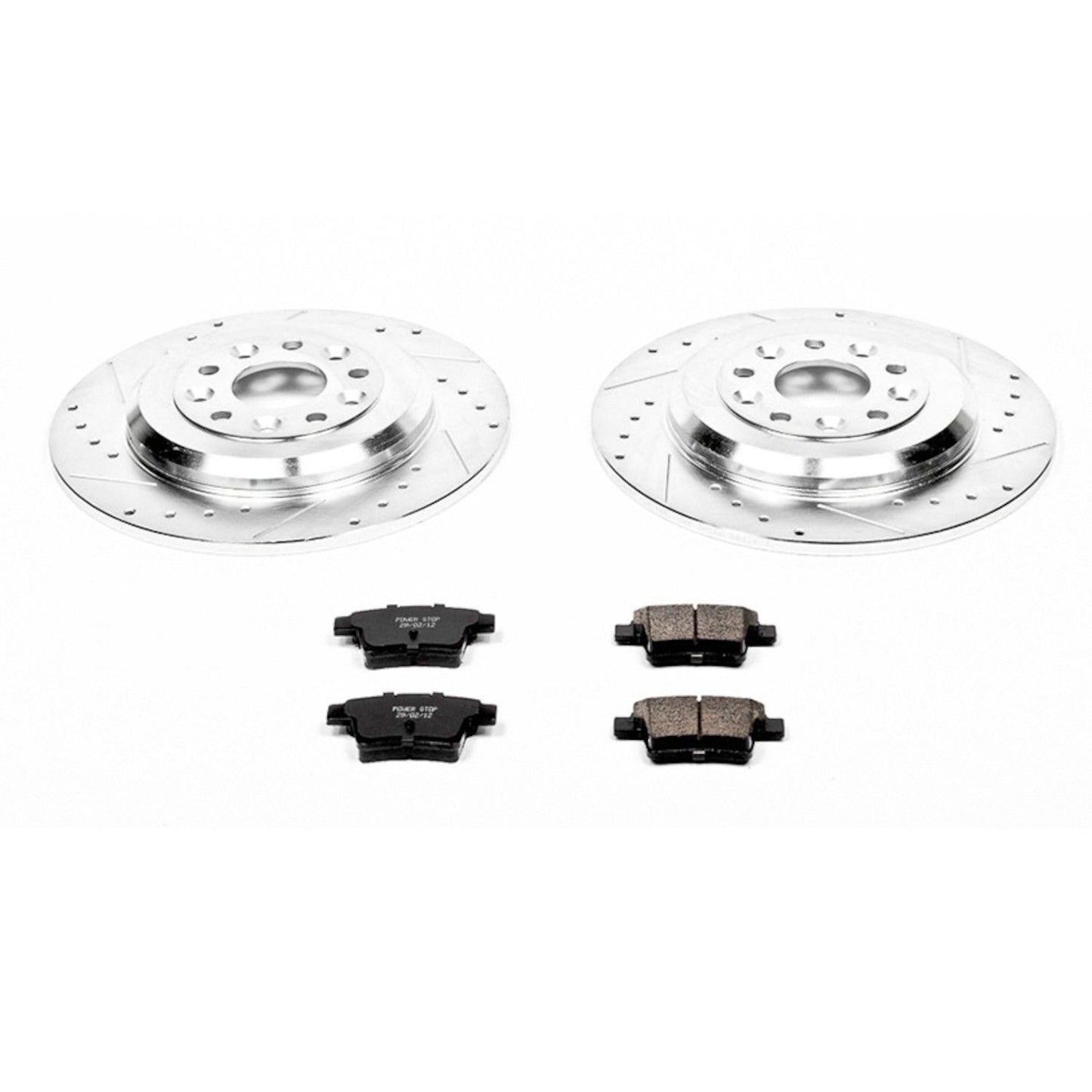 PowerStop Power Stop 05-07 Ford Five Hundred Rear Z23 Evolution Sport Brake Kit K4600