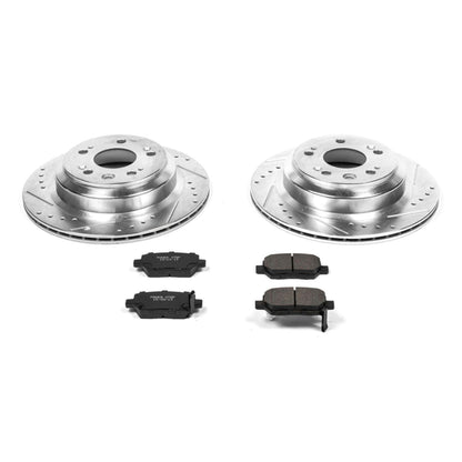 PowerStop Power Stop 05-12 Acura RL Rear Z23 Evolution Sport Brake Kit K4605