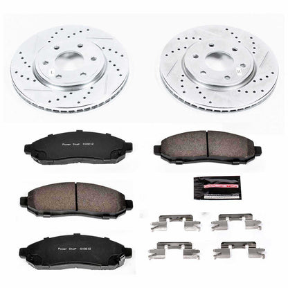 PowerStop Power Stop 05-18 Nissan Frontier Front Z23 Evolution Sport Brake Kit K4611