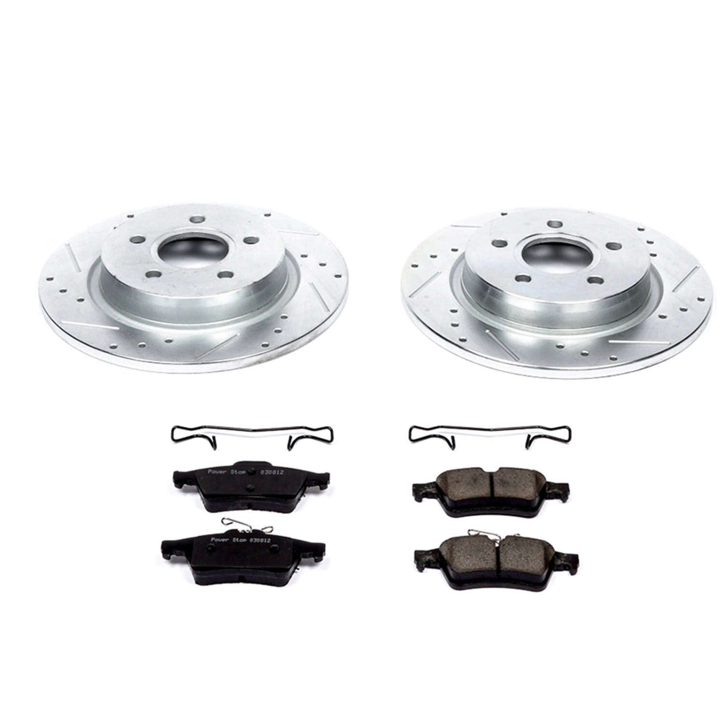 PowerStop Power Stop 08-13 Volvo C30 Rear Z23 Evolution Sport Brake Kit K4613