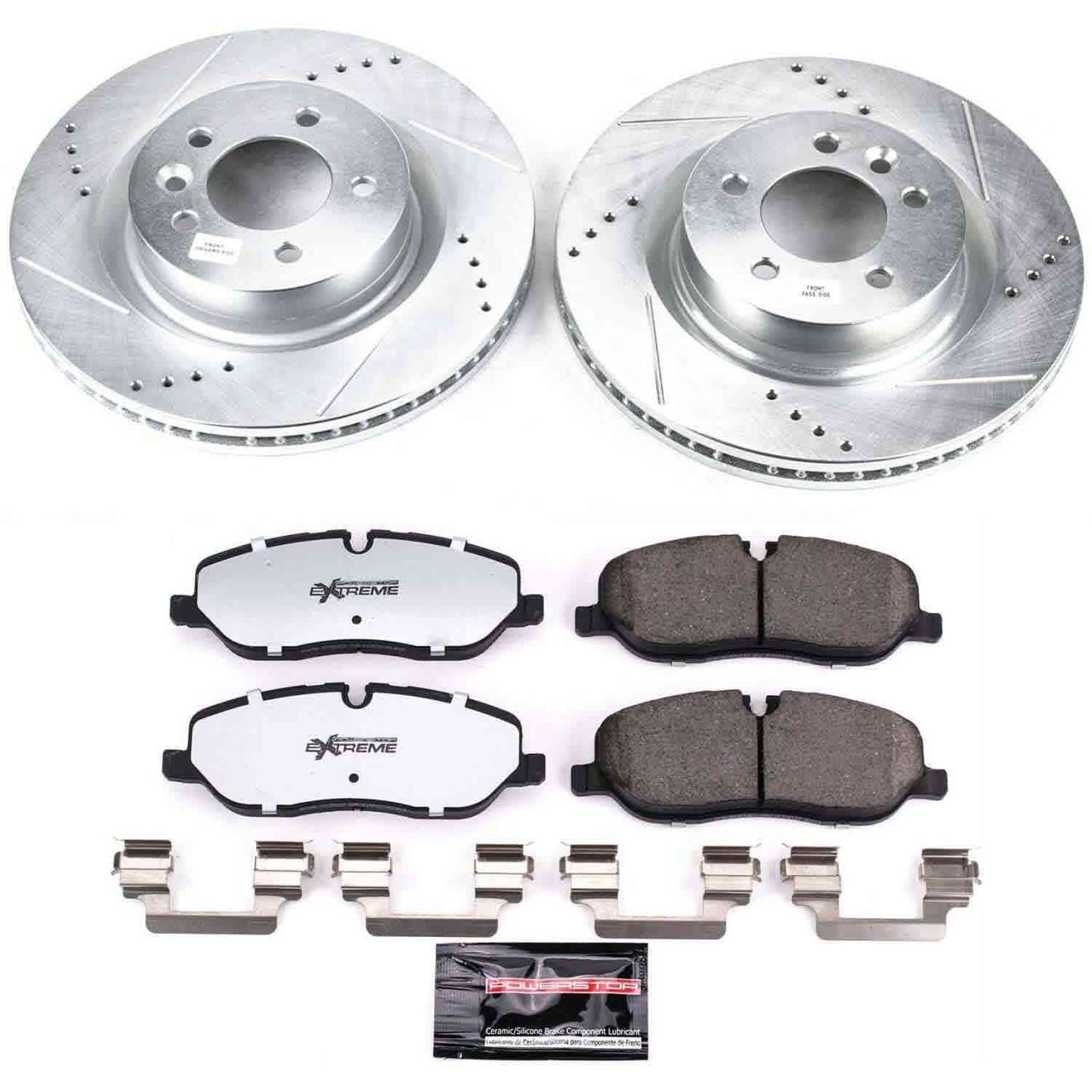 PowerStop Power Stop 05-09 Land Rover LR3 Front Z36 Truck & Tow Brake Kit K4615-36