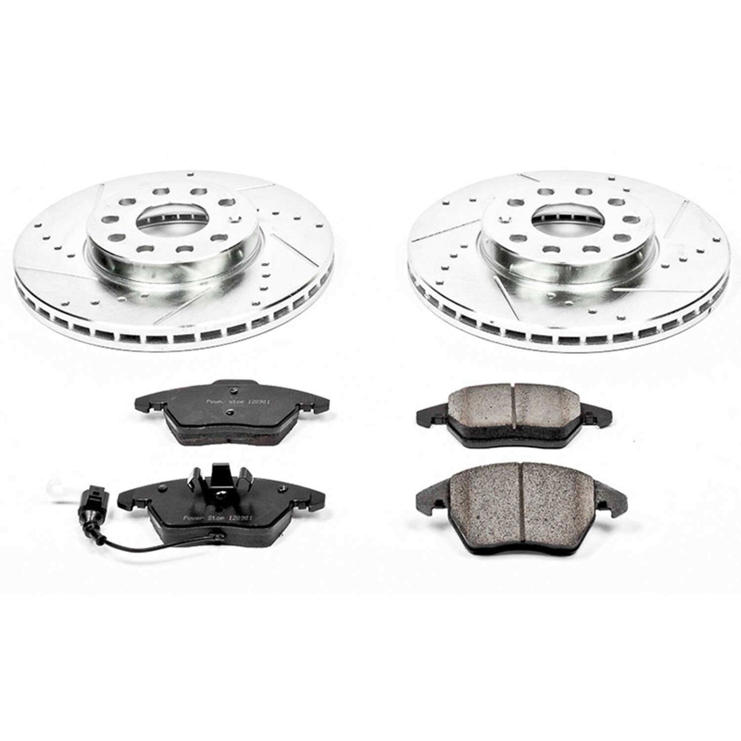 PowerStop Power Stop 10-12 Audi A3 Front Z23 Evolution Sport Brake Kit K4623