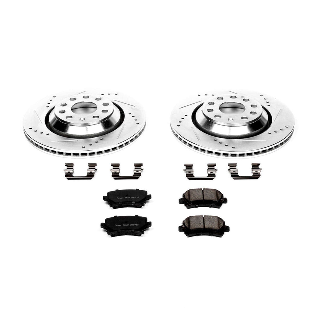 PowerStop Power Stop 09-17 Volkswagen CC Rear Z23 Evolution Sport Brake Kit K4628