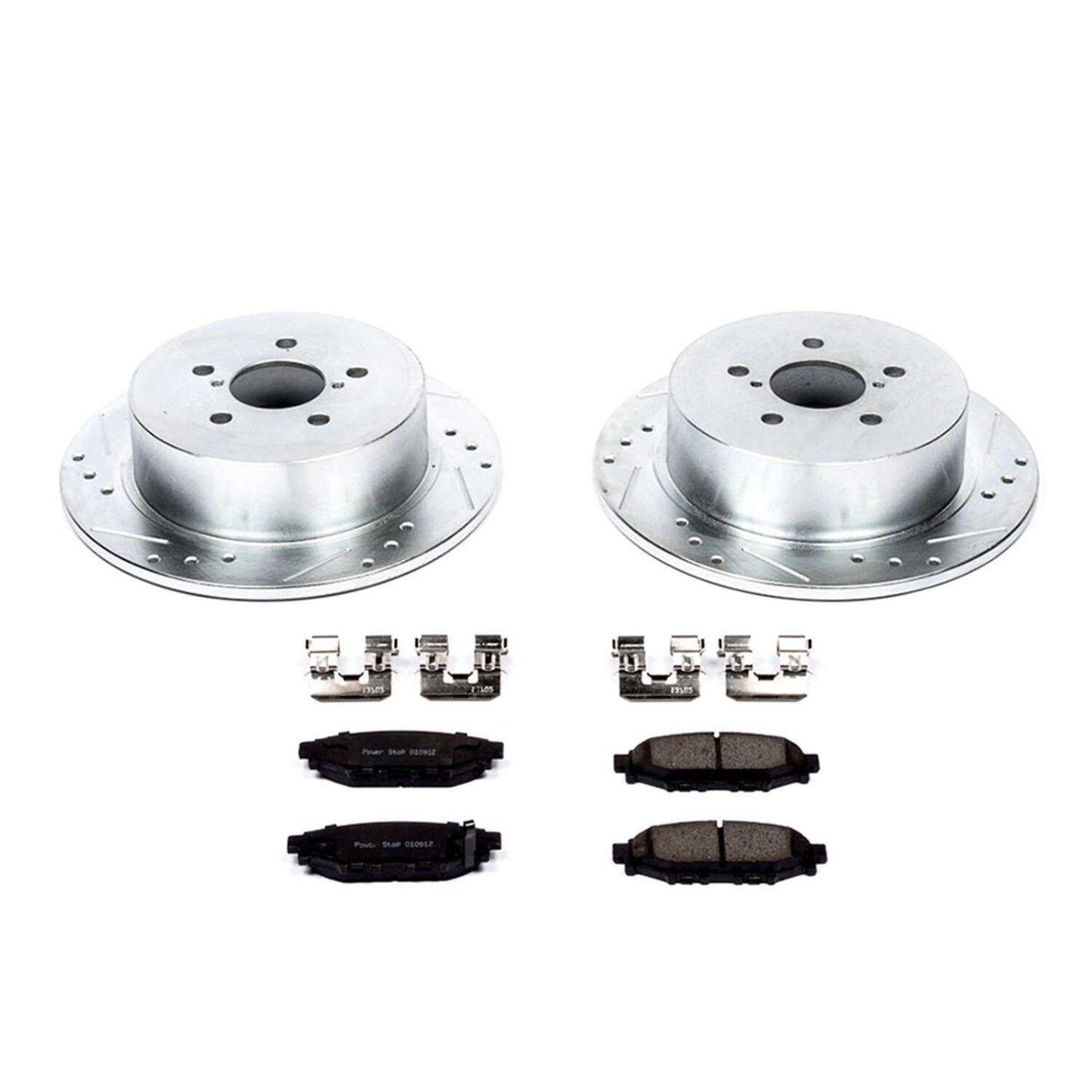 PowerStop Power Stop 05-09 Subaru Legacy Rear Z23 Evolution Sport Brake Kit K4632