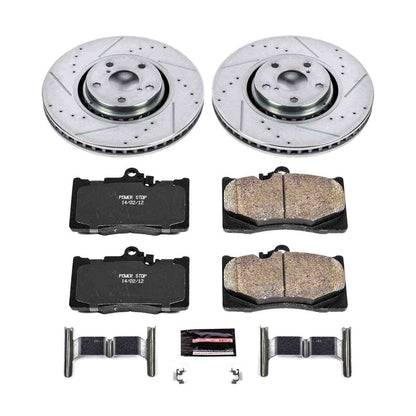 PowerStop Power Stop 07-11 Lexus GS350 Front Z23 Evolution Sport Brake Kit K4634