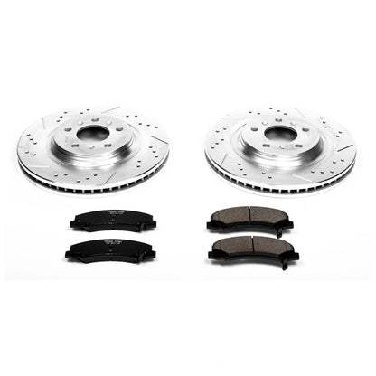 PowerStop Power Stop 08-09 Buick Allure Front Z23 Evolution Sport Brake Kit K4654
