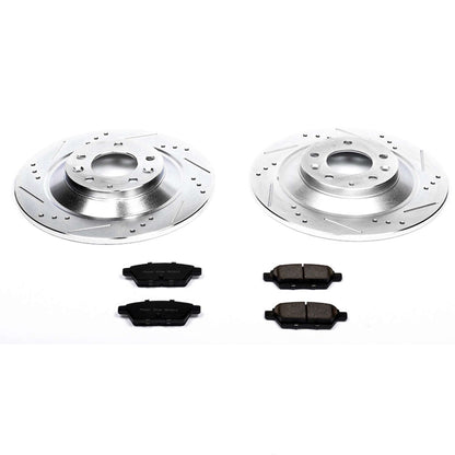 PowerStop Power Stop 06-07 Mazda 6 Rear Z23 Evolution Sport Brake Kit K4655