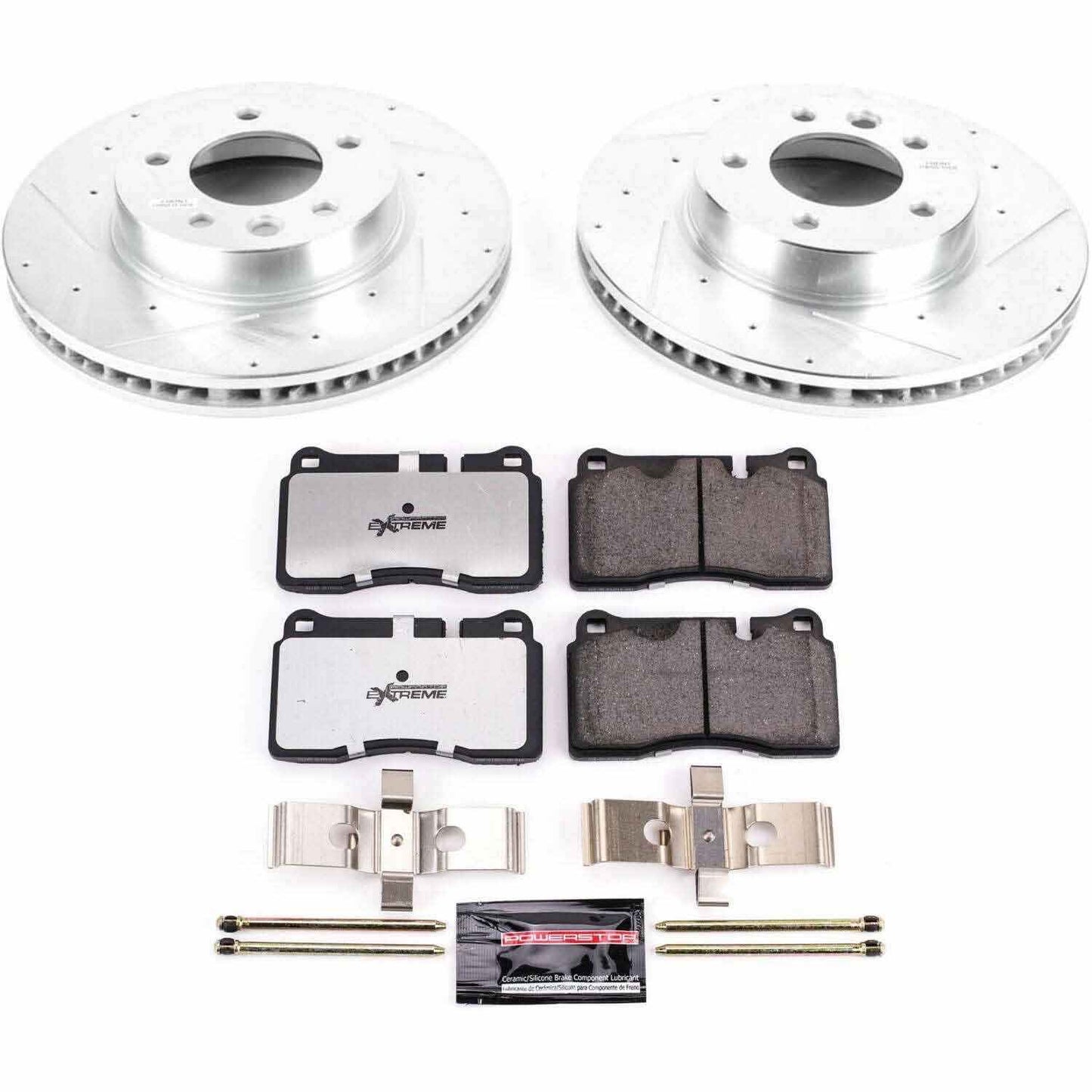 PowerStop Power Stop 06-17 Volkswagen Touareg Front Z26 Street Warrior Brake Kit K4656-26