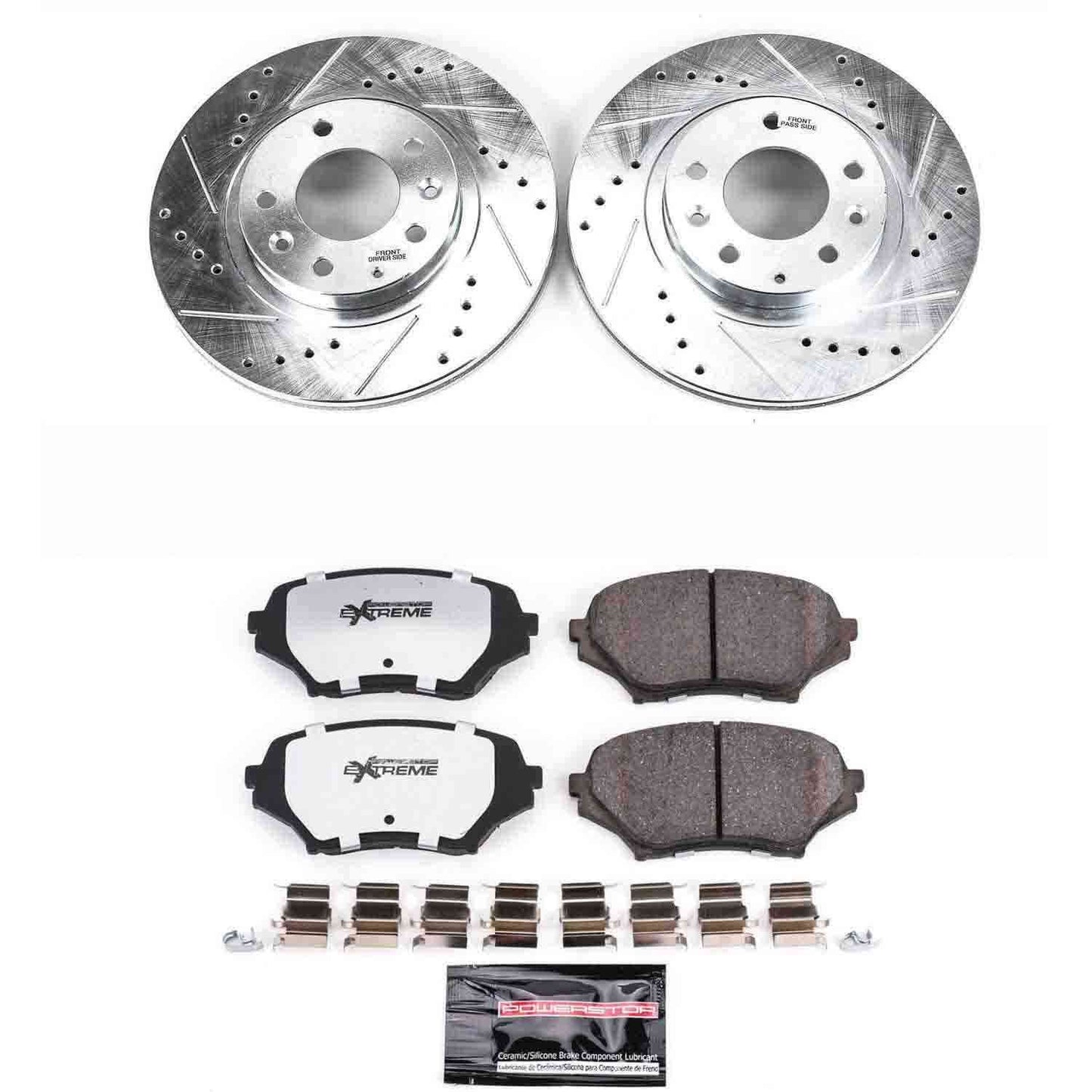PowerStop Power Stop 06-15 Mazda MX-5 Miata Front Z26 Street Warrior Brake Kit K4659-26