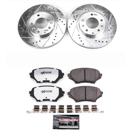 PowerStop Power Stop 06-15 Mazda MX-5 Miata Front Z26 Street Warrior Brake Kit K4659-26