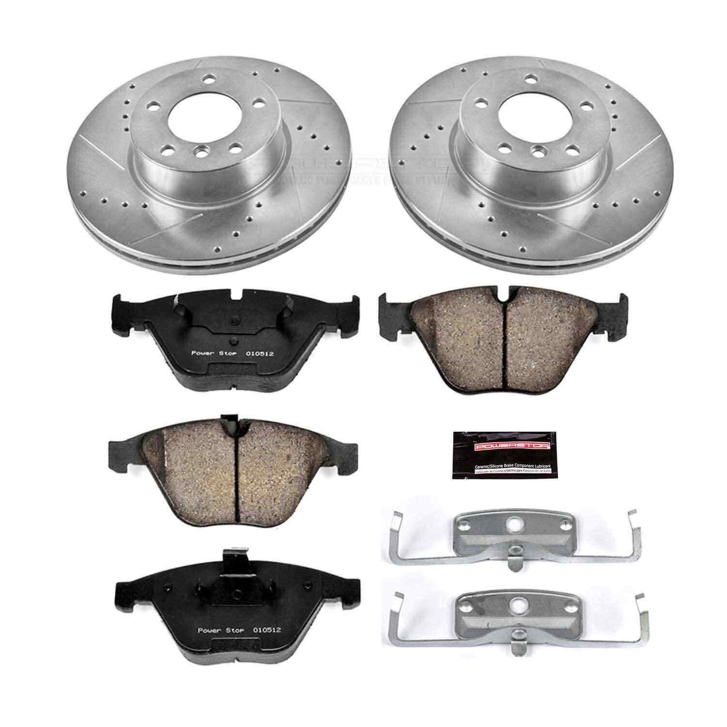 PowerStop Power Stop 08-10 BMW 328i Front Z23 Evolution Sport Brake Kit K4677