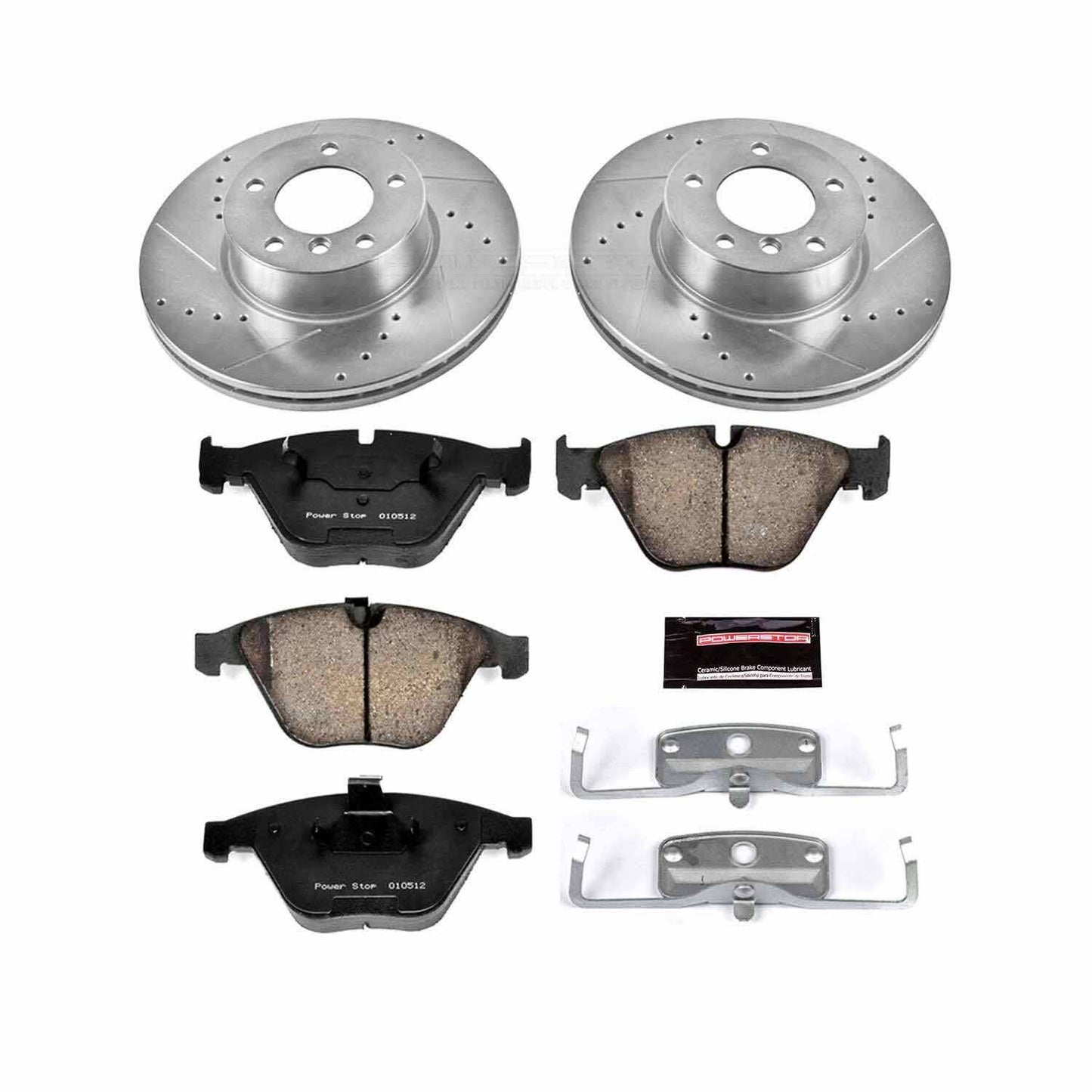 PowerStop Power Stop 09-10 BMW 328i xDrive Front Z23 Evolution Sport Brake Kit K4678