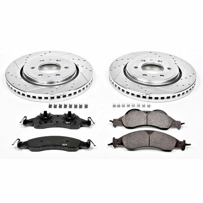 PowerStop Power Stop 07-09 Ford Expedition Front Z23 Evolution Sport Brake Kit K4682