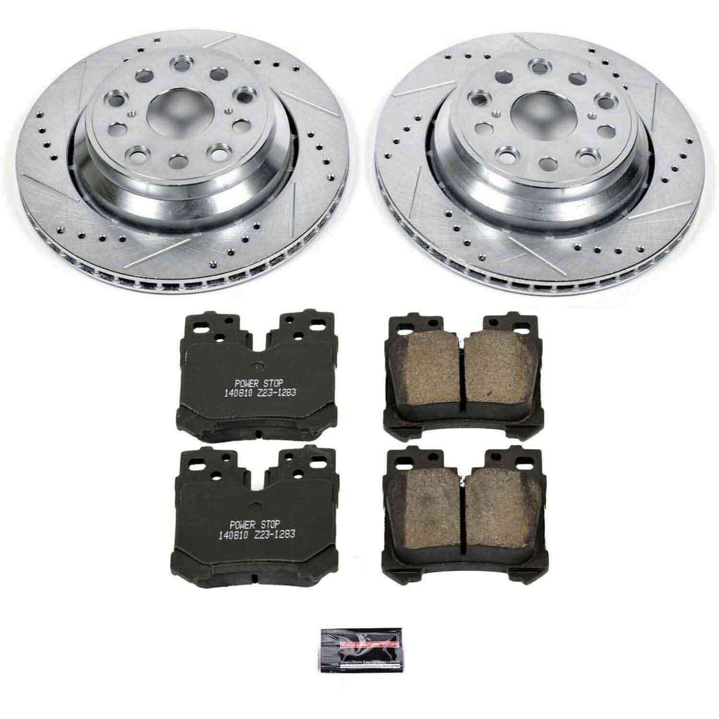 PowerStop Power Stop 07-09 Lexus LS460 Rear Z23 Evolution Sport Brake Kit K4689