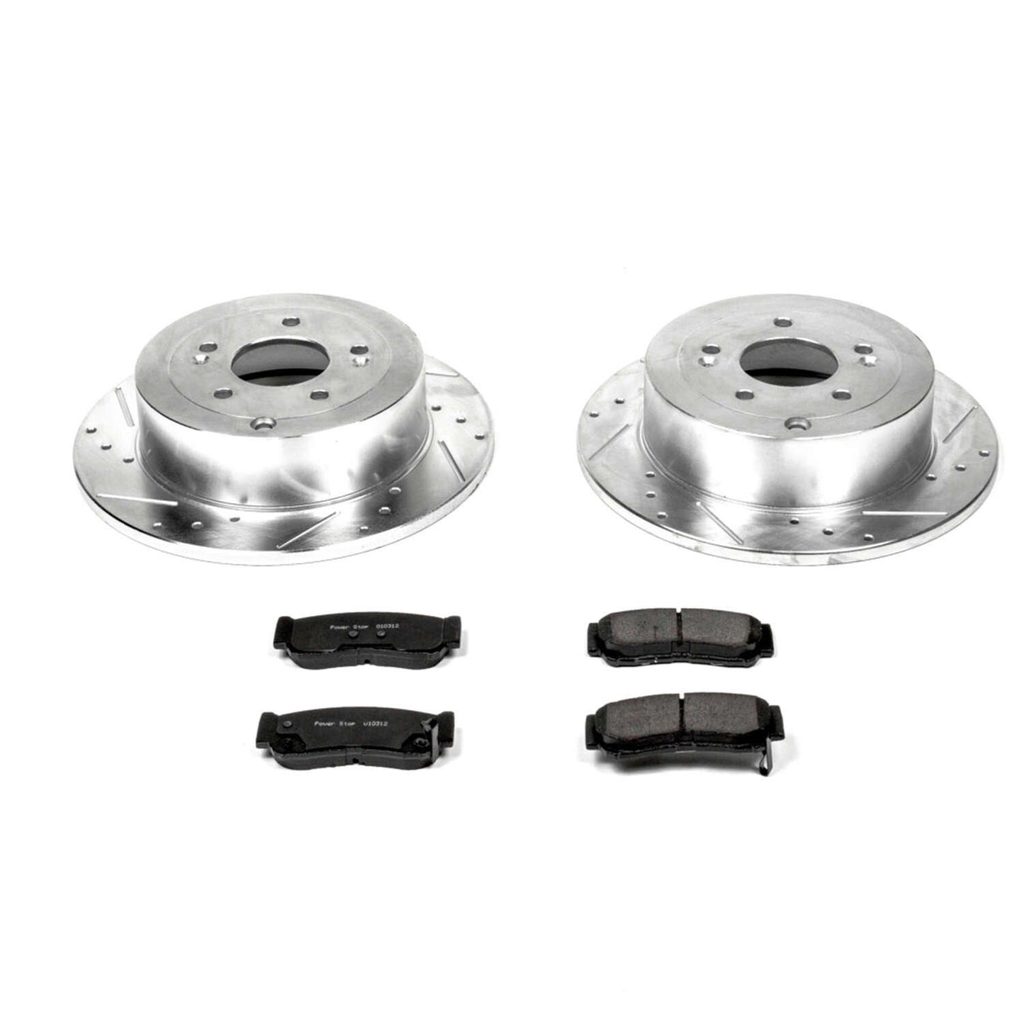 PowerStop Power Stop 07-09 Hyundai Santa Fe Rear Z23 Evolution Sport Brake Kit K4694