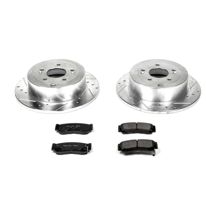 PowerStop Power Stop 07-09 Hyundai Santa Fe Rear Z23 Evolution Sport Brake Kit K4694