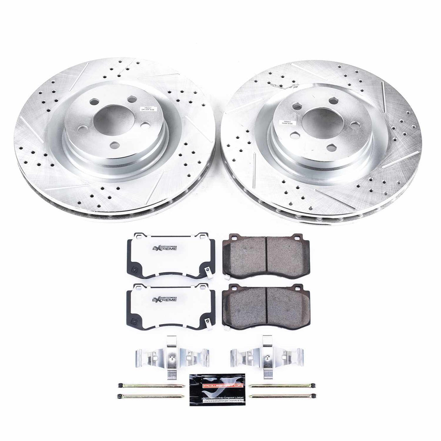 PowerStop Power Stop 05-10 Chrysler 300 Front Z26 Street Warrior Brake Kit K4695-26