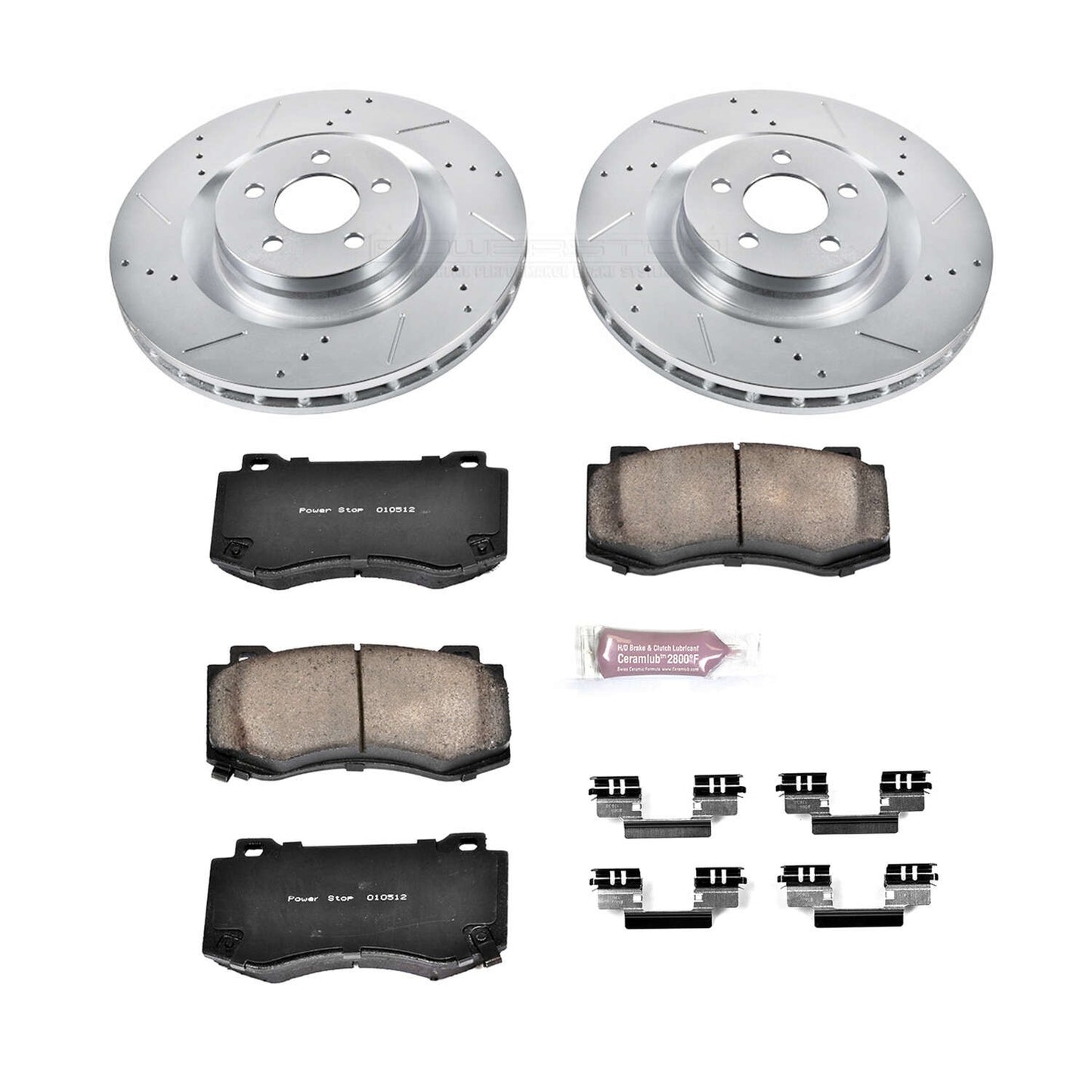 PowerStop Power Stop 05-10 Chrysler 300 Front Z23 Evolution Sport Brake Kit K4695