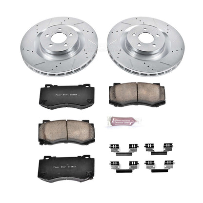 PowerStop Power Stop 05-10 Chrysler 300 Front Z23 Evolution Sport Brake Kit K4695
