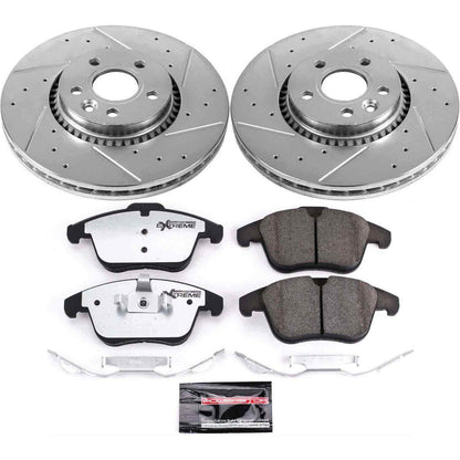 PowerStop Power Stop 08-15 Land Rover LR2 Front Z36 Truck & Tow Brake Kit K4701-36