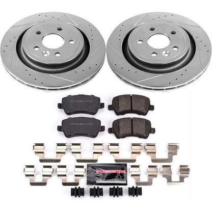 PowerStop Power Stop 11-18 Volvo S60 Rear Z23 Evolution Sport Brake Kit K4702