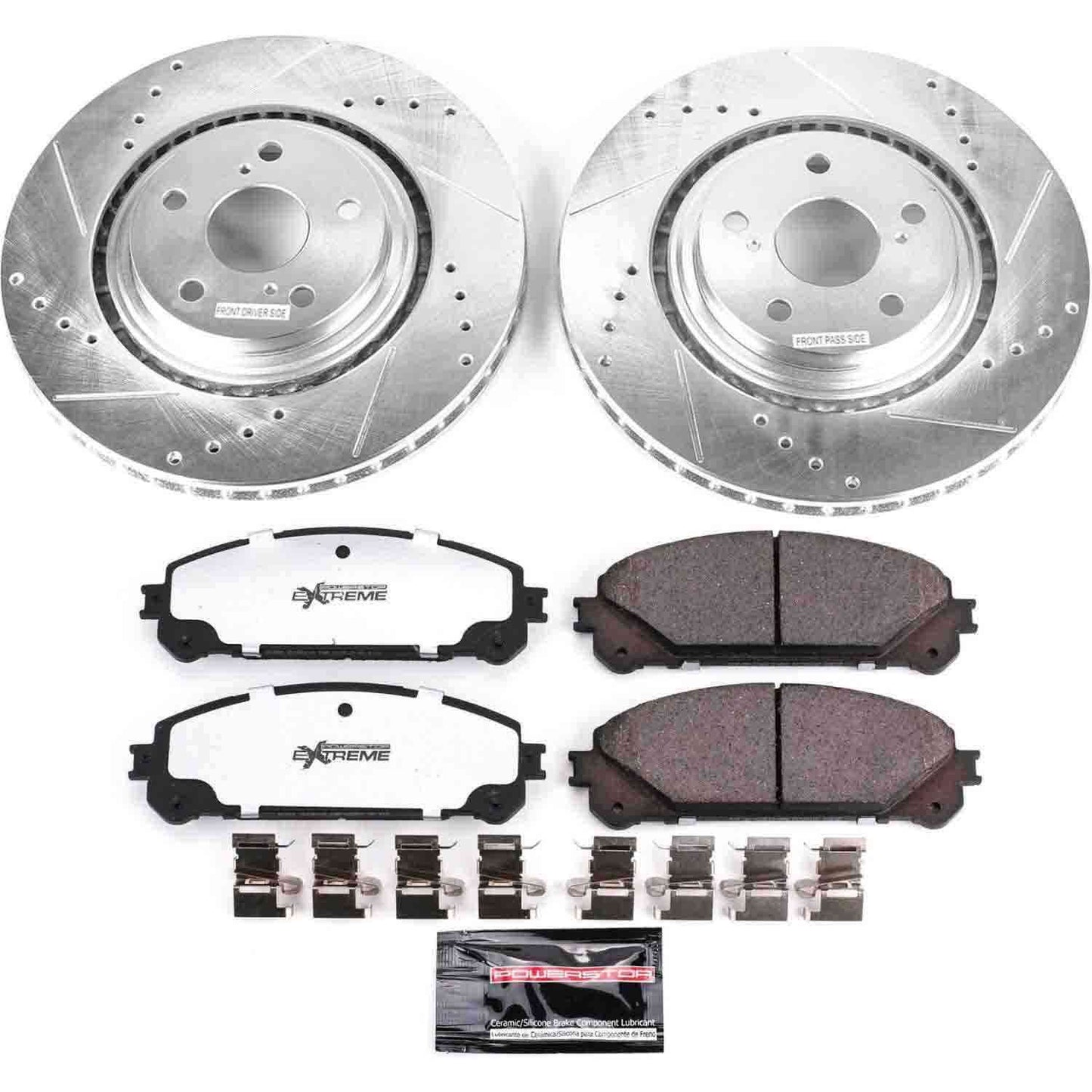 PowerStop Power Stop 15-17 Lexus NX200t Front Z36 Truck & Tow Brake Kit K4713-36