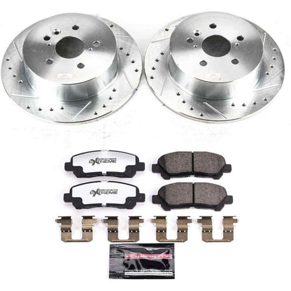 PowerStop Power Stop 08-13 Toyota Highlander Rear Z36 Truck & Tow Brake Kit K4714-36