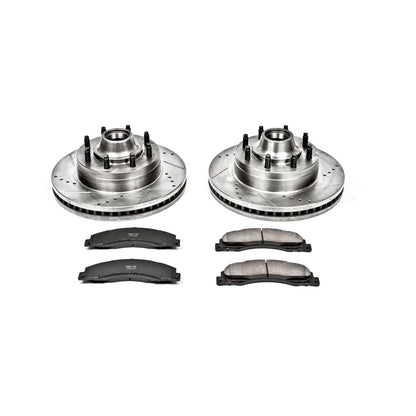 PowerStop Power Stop 08-14 Ford E-150 Front Z23 Evolution Sport Brake Kit K4716