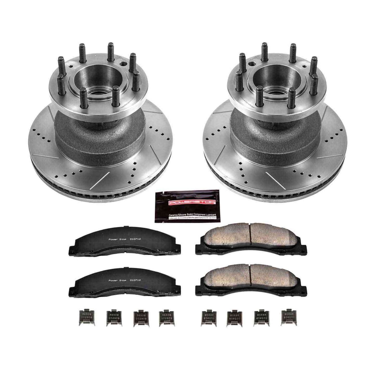 PowerStop Power Stop 08-19 Ford E-350 Super Duty Front Z23 Evolution Sport Brake Kit K4717